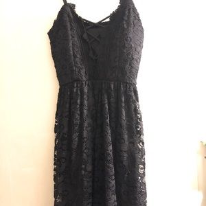 New with tags Papaya Black lace dress size small